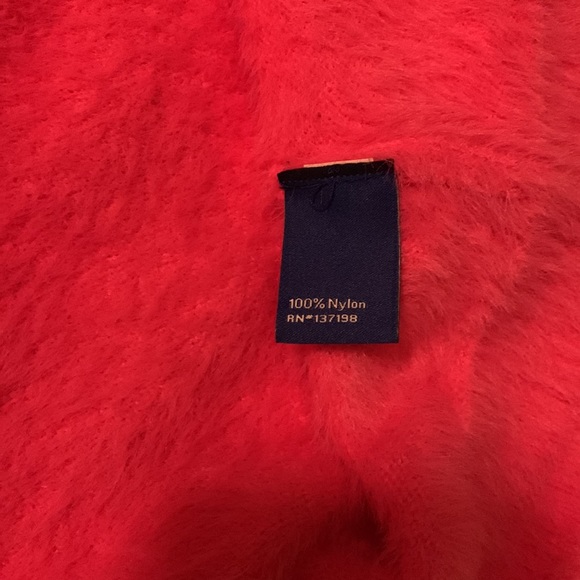 Hot pink fuzzy short sleeve sweater. Women’s plus size 4X by Cara Santana APT 9 - Picture 6 of 7